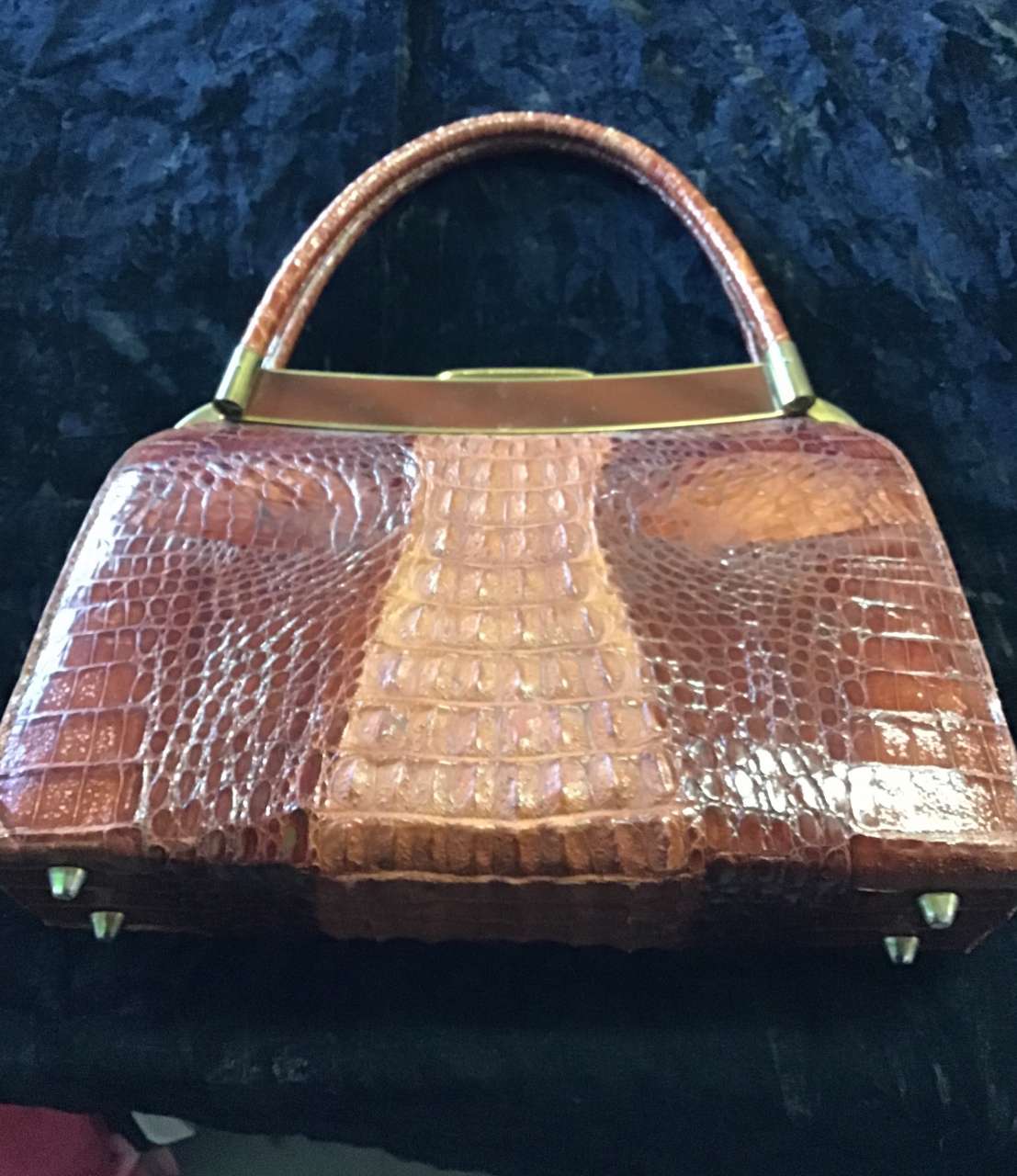Crocodile skin handbag Evening Bags New Zealand